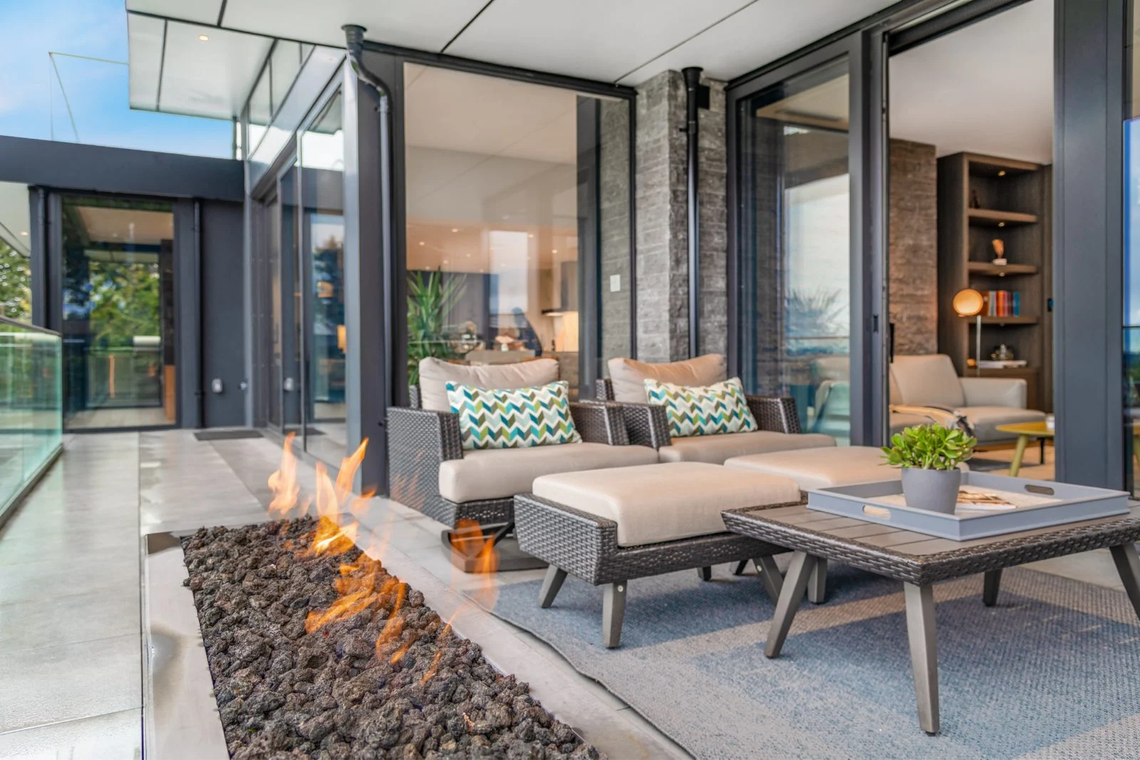 Terrace Firepit